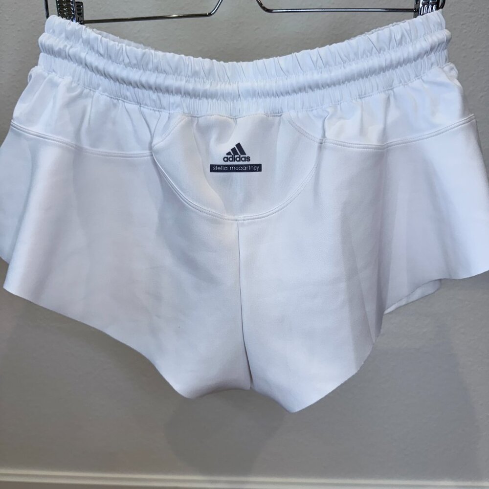 Stella McCartney x adidas Barricade Shorts • White M • Tennis Golf Pickleball • - Picture 4 of 16